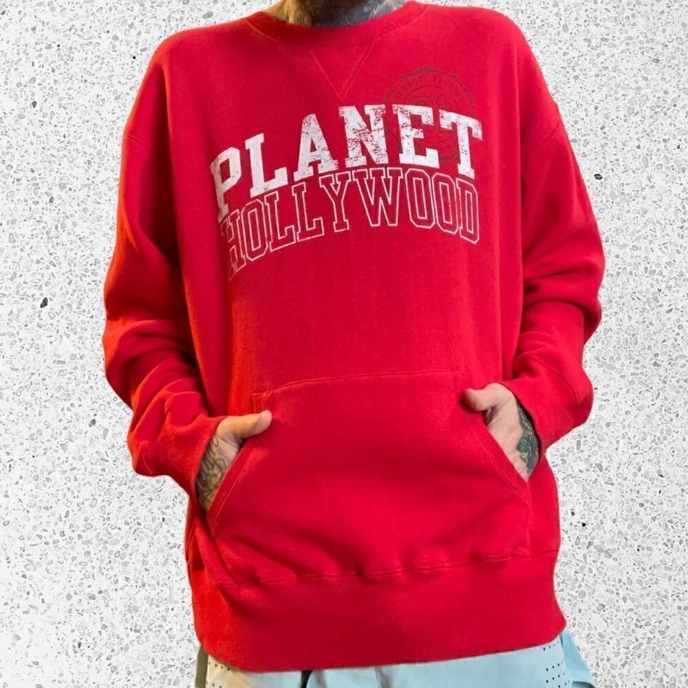Vintage PLANET HOLLYWOOD Sweatshirt - Picture 1 of 8